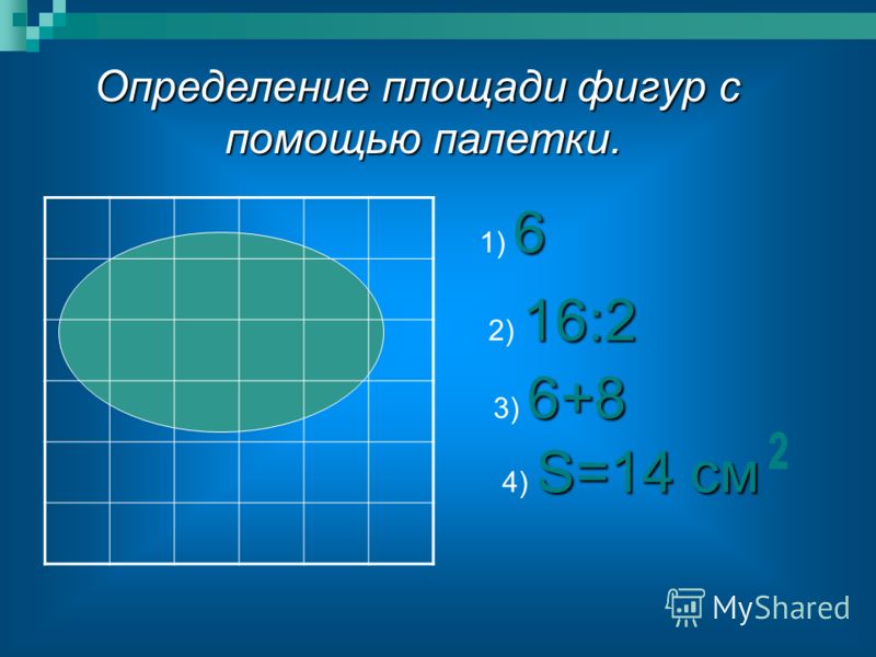 Урок по теме палетка 4 класс школа