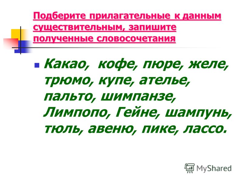 Несклоняемые имена существительные 6 класс презентация