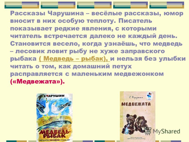 Сценарий по чарушину Сценарий по чарушину