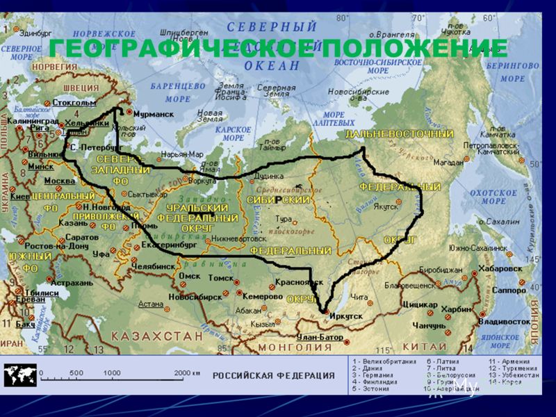 Зона тайги - самая большая по площади природная зона России. Она протянулась широкой непрерывной полосой от западных границ почти до побережья Тихого океана. Наибольшей ширины зона достигает в Средней Сибири (более 2000 км). Здесь равнинная тайга смы