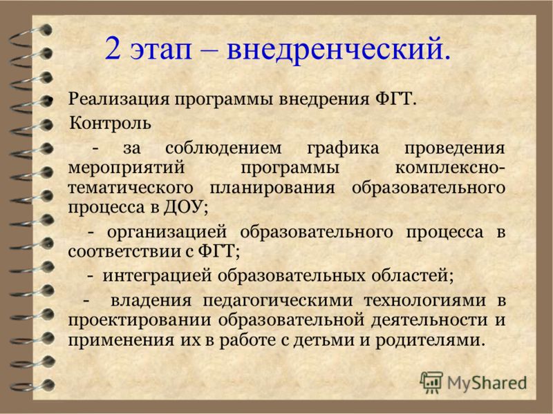 Тематический контроль в доу по фгтре Тематический контроль в доу по фгтре