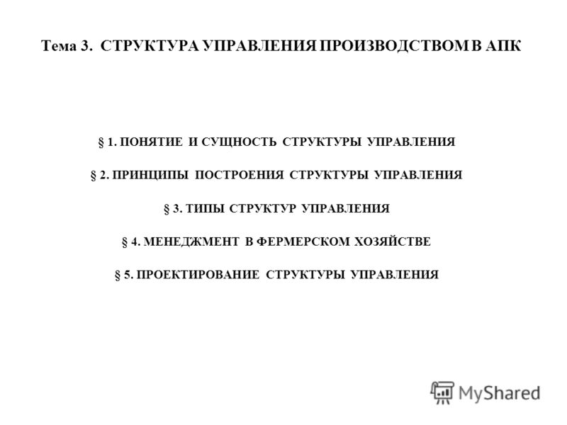 Реферат: Сущность, цели и задачи менеджмента, основные функции и организационные структуры управления