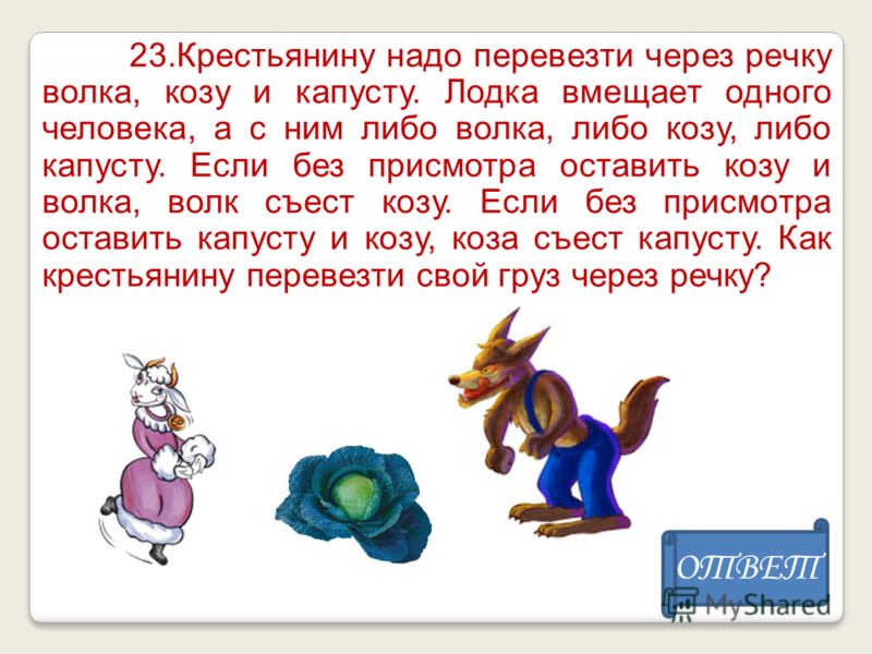 наступлением загадка про волка козу и капусту ответ экономьВ выборе термобелья