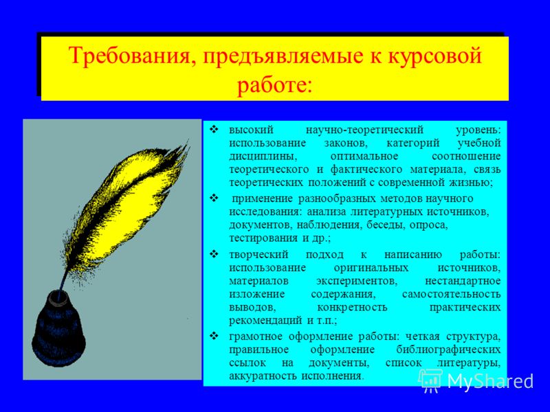 Контрольная работа по теме Требование к товарам