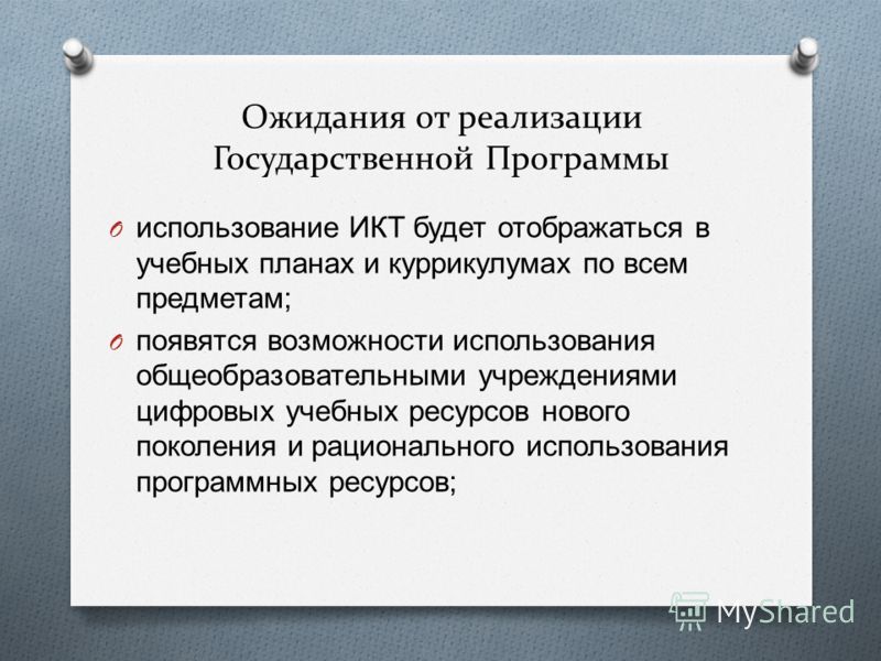 Формы Реализации Учебной Программы