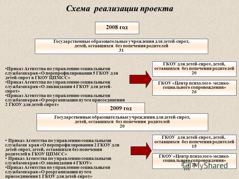 Защита детей оставшихся без попечения родителей проект