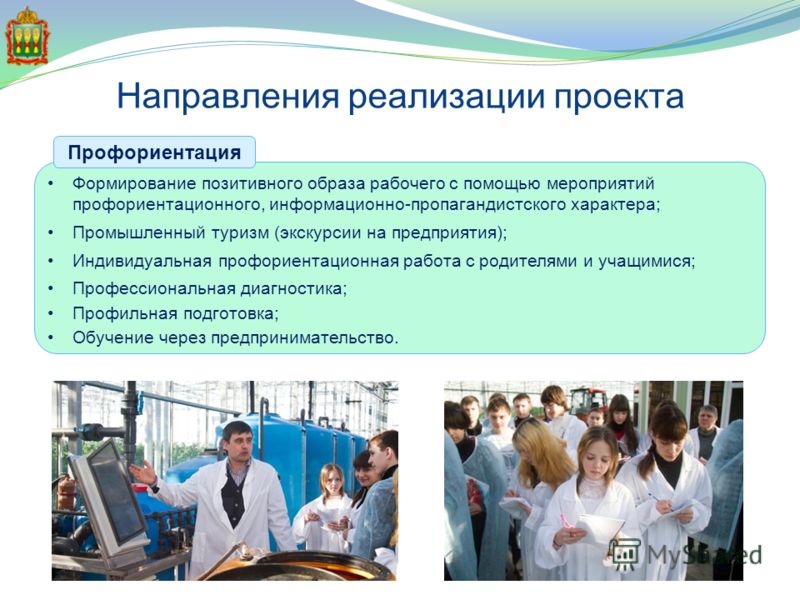 Программа развития проект профориентация