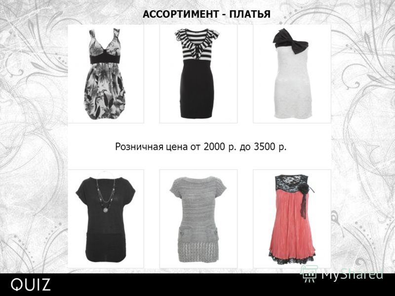 Quiz одежда