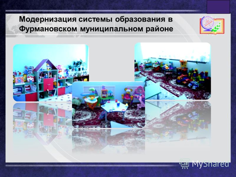LOGO www.themegallery.com Модернизация системы образования в Фурмановском муниципальном районе