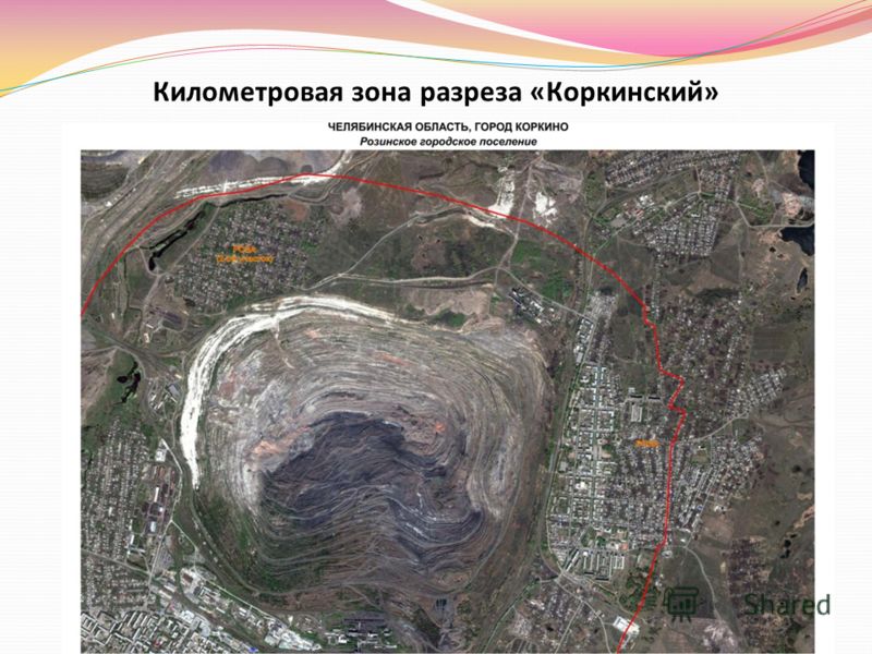 Километровая зона разреза «Коркинский»