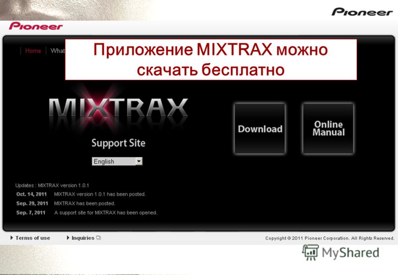 Приложение MIXTRAX можно скачать бесплатно