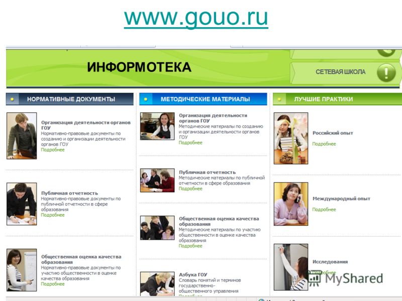 www.gouo.ru ИНФОРМОТЕКА