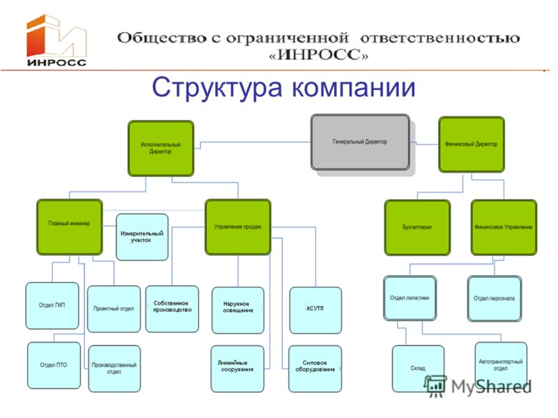 Структура компании