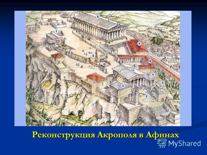 Реконструкция Акрополя в Афинах