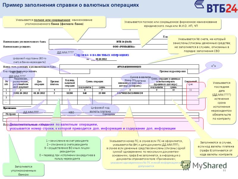 Код банковского счета во внешней системе Олвин