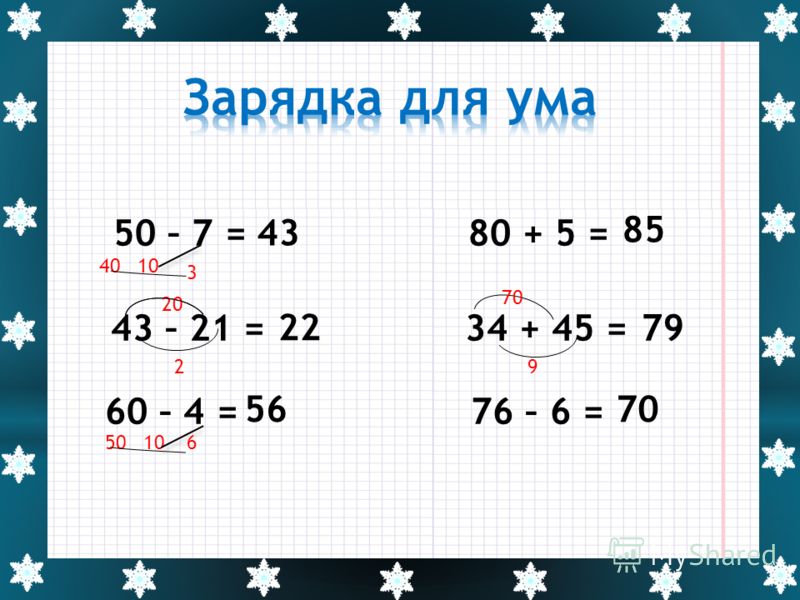 Конспект урока по математике 1класс таблица сложения и вычитания 3 и