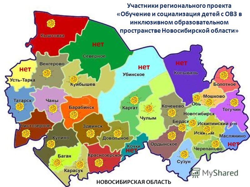 новосибирская область какие города входят