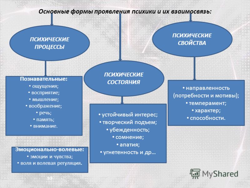 Доклад по теме Психические состояния человека, их классификация и свойства