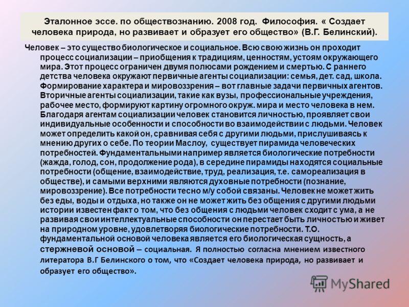 Эссе Создает Эссе Создает