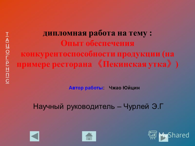 Курсовая работа по теме Планирование предпринимательской деятельности