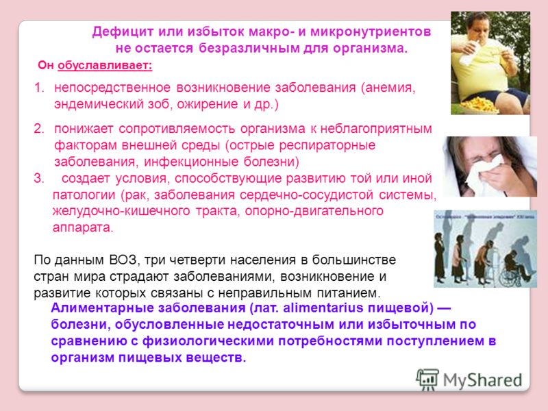 С дефицитом питания связаны С дефицитом питания связаны