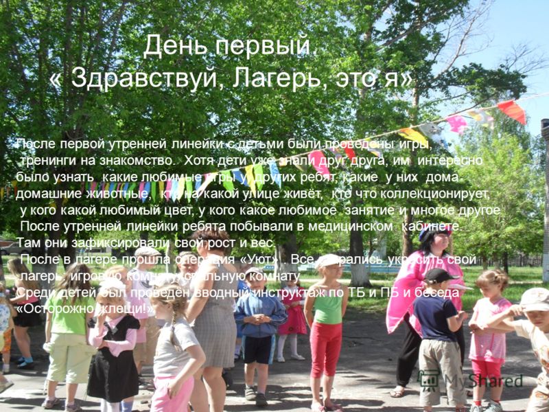 Здравствуй лагерь игры на знакомство Здравствуй лагерь игры на знакомство