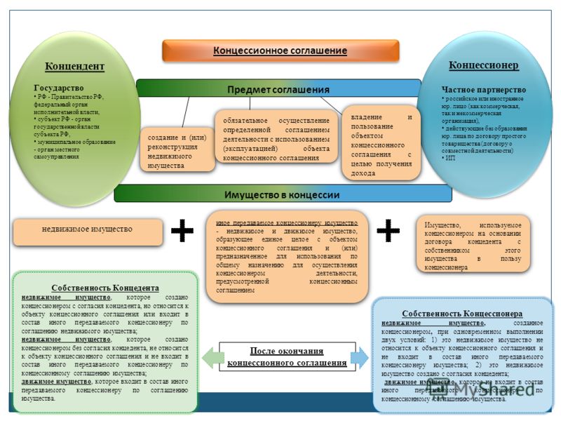 Концессионное соглашение примеры россия