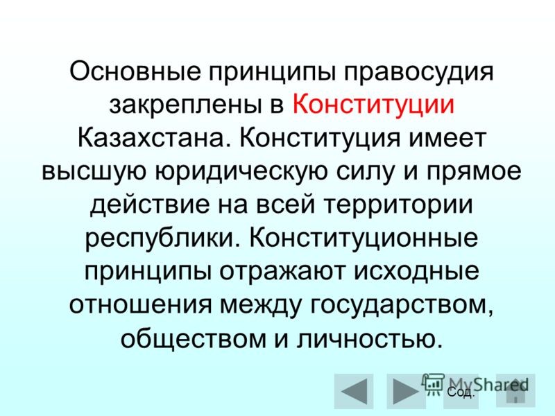 все Что означает принцип прямого действия конституции почудилось