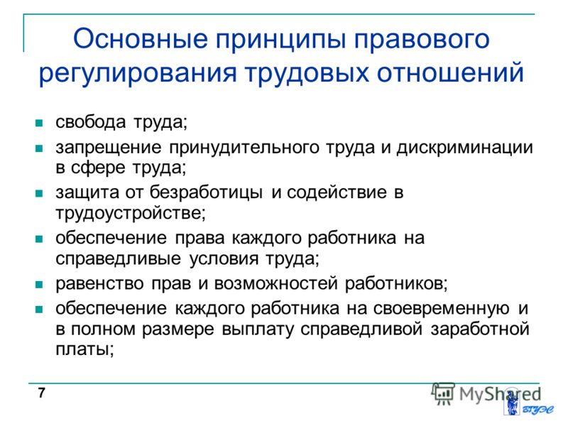 Запрещение принудительного труда в сфере трудовых отношений Запрещение принудительного труда в сфере трудовых отношений