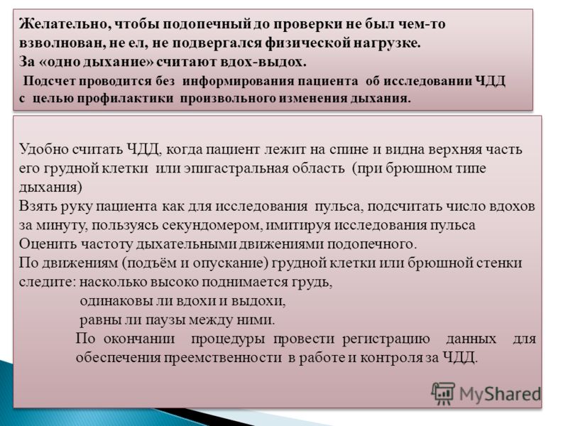 особенности измерения частоты дыхательных движений у пожилых стенды помогут