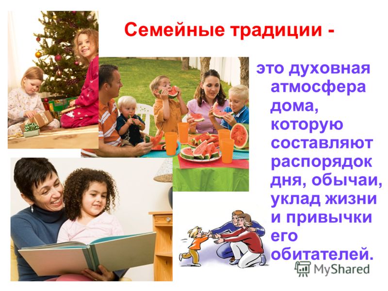 Как сделать на тему семейные традиции Как сделать на тему семейные традиции