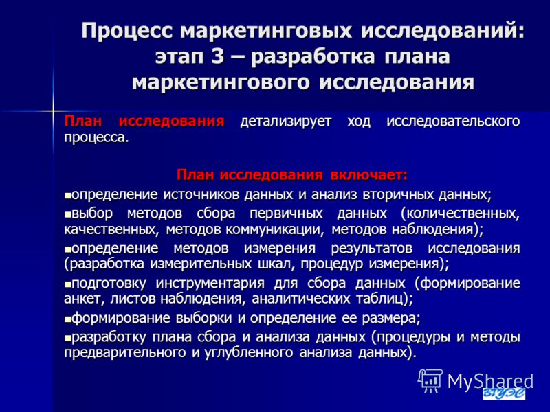 Реферат: Методы и процедуры маркетингового исследования Реферат: Методы и процедуры маркетингового исследования