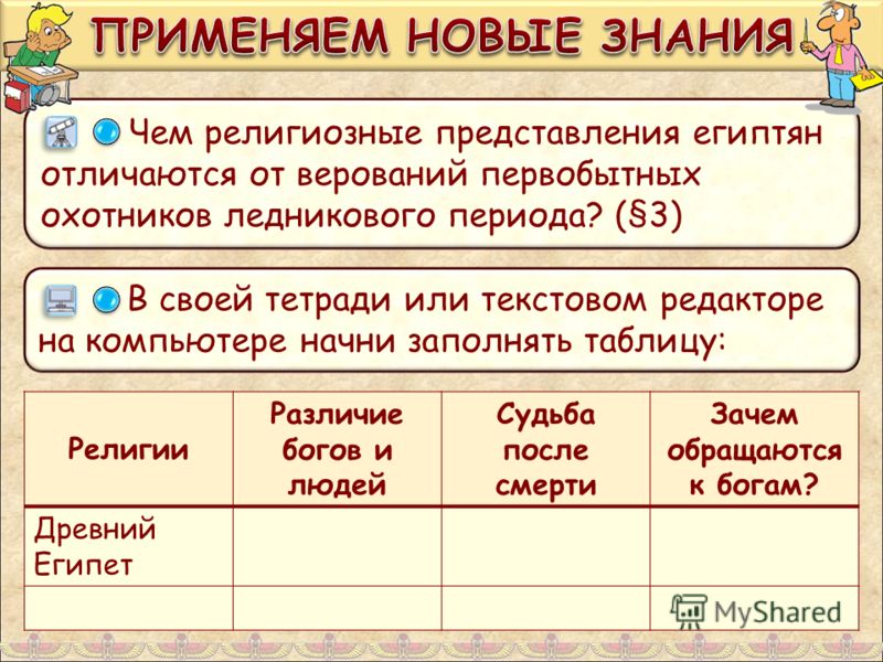 Различия между религиями таблица - TouristMaps.ru