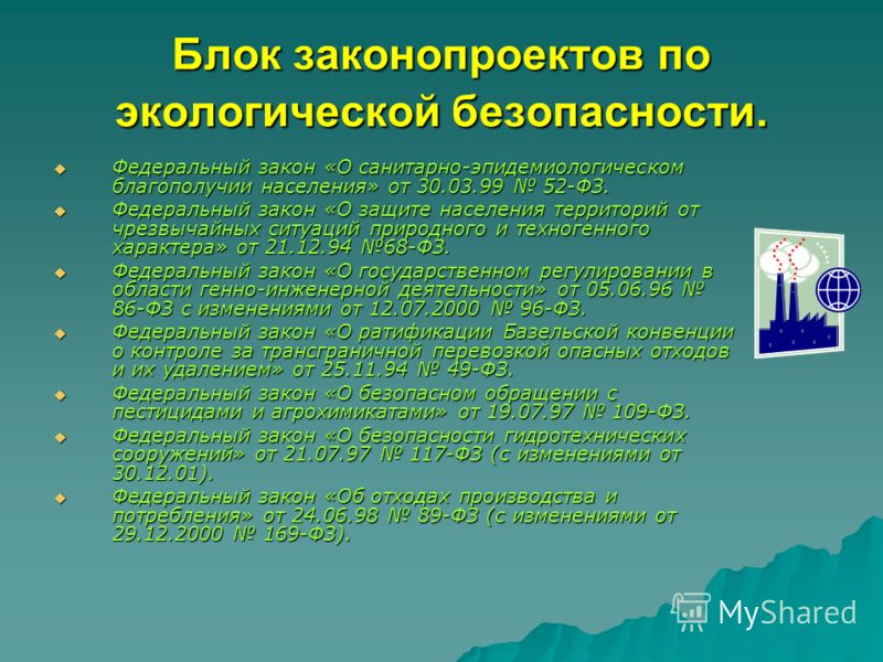 Презентация на тему: "9 ЭКОЛОГИЧЕСКАЯ БЕЗОПАСНОСТЬ РОССИИ. ЧТО ТАКОЕ ЭКОЛОГИЧЕСК