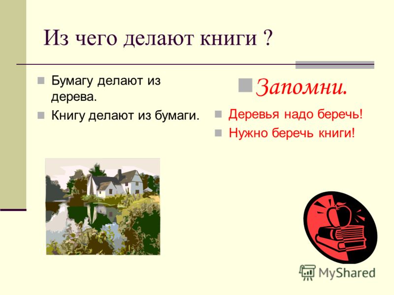 Из чего сделать книгу