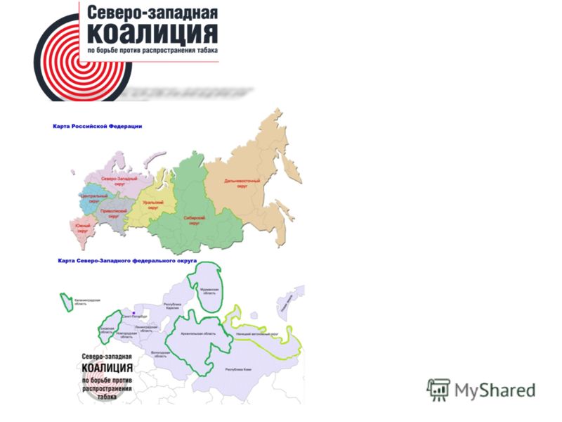 4 региона: А рхангельская область Мурманская область Псковская область Калининградская область