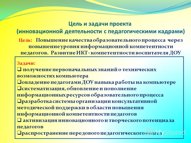 Знакомство С Планом Работы Воспитателя