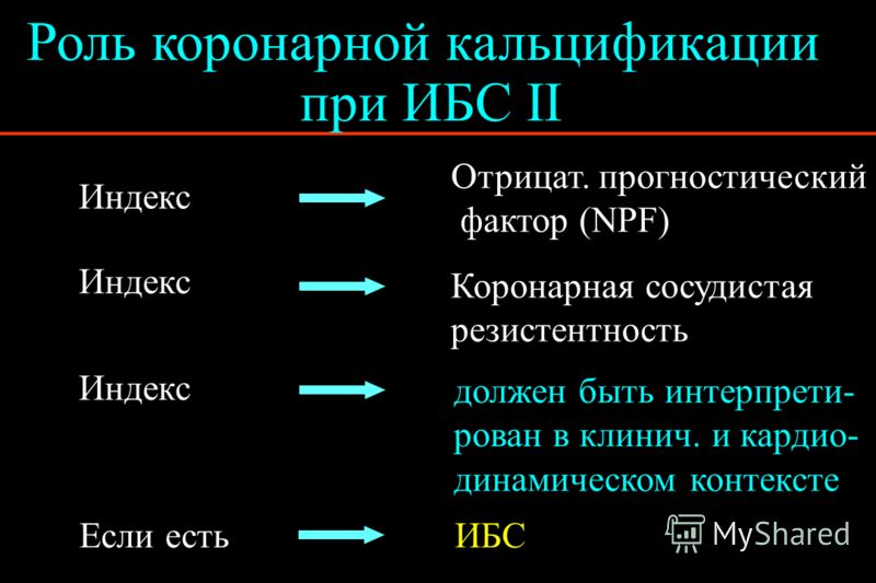 Индекс кальциноза по агатстон по возрасту таблица
