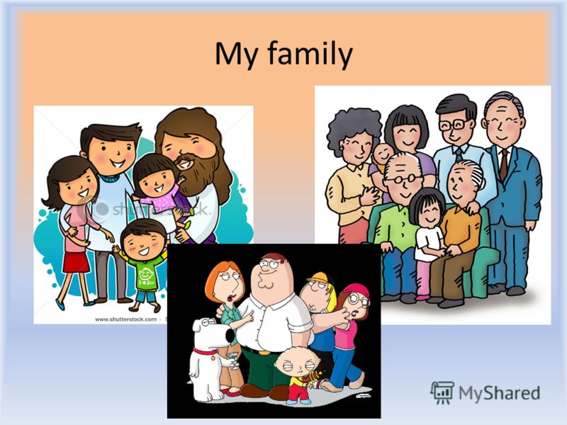 My family Воронцова Н.С. 2011-2012