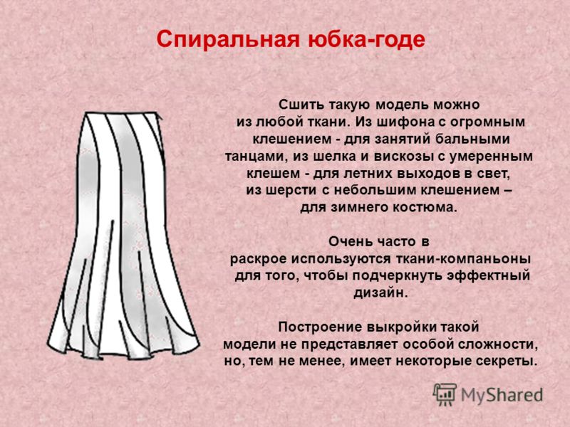 Спиральные Юбки