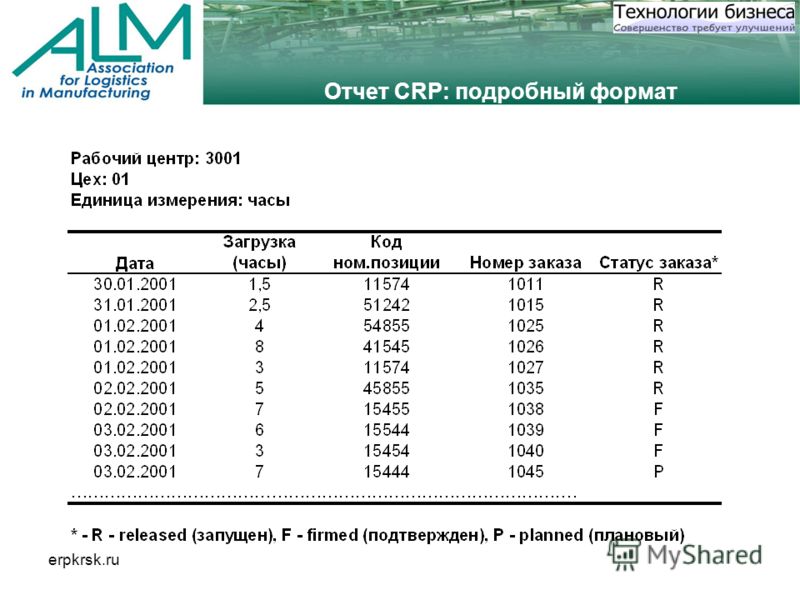 erpkrsk.ru Отчет CRP: подробный формат