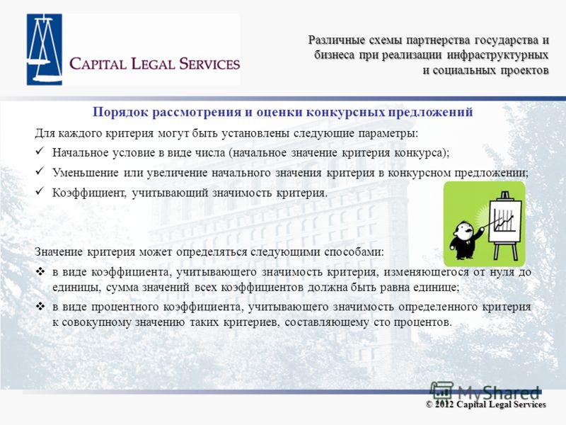 Пример конкурсного предложения Пример конкурсного предложения