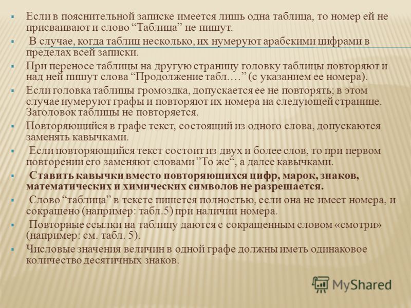гост пробел между номером и цифрой