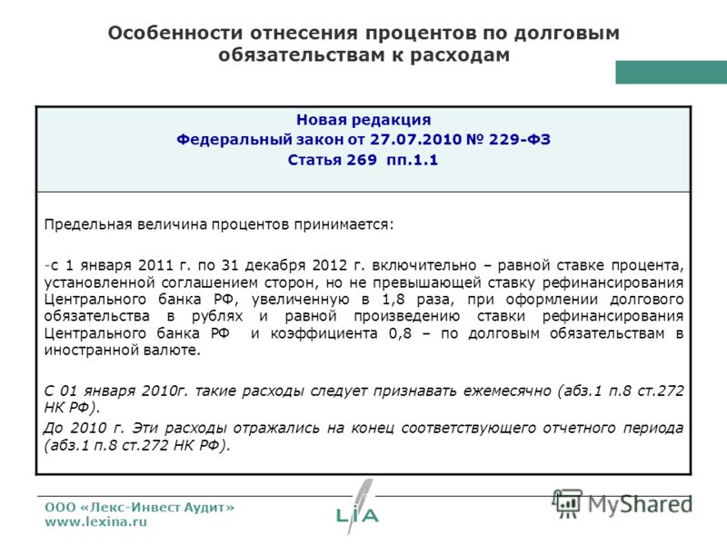 Статья 218 пп 4 п1 был