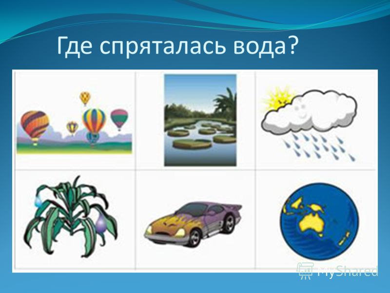 Схема для чего нужна вода Схема для чего нужна вода