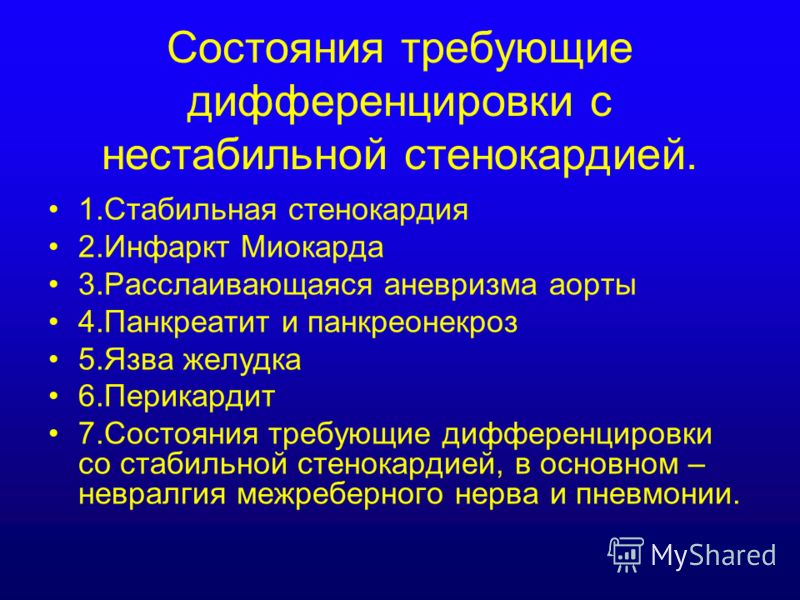 стенокардия и инфаркт стенокардия и инфаркт