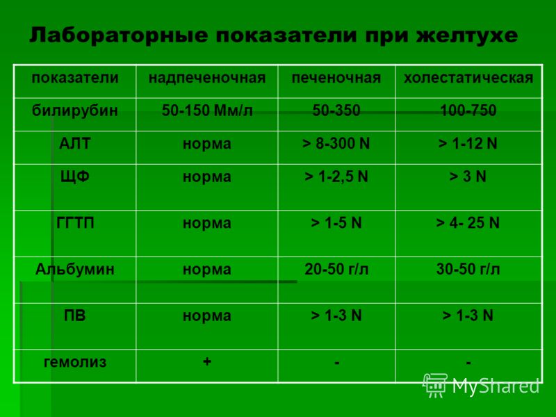 Какая Диета При Желтухе