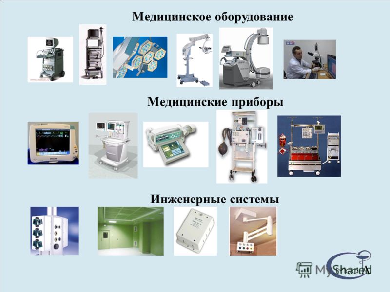 Медицинское оборудование Медицинские приборы Инженерные системы
