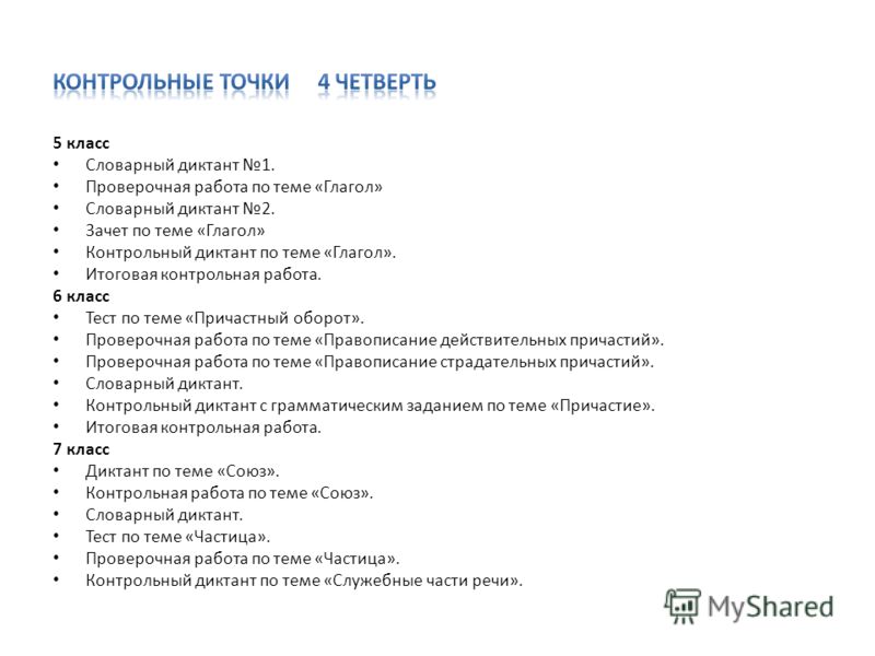 Диктант для 4 класса по русскому языку тема глагол