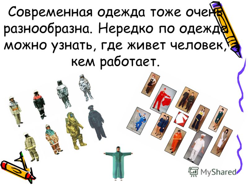 Одежда современного мира Одежда современного мира
